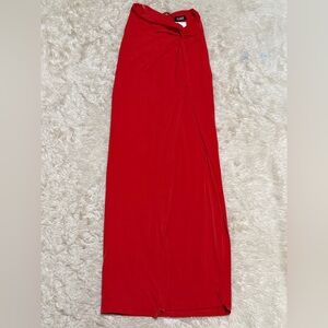 NWT Nookie Fortune Maxi Skirt in Red - Size Small